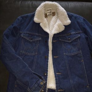 Women’s Wrangler Denim Sherpa Lined Jacket